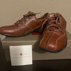 COLE HAAN "Meribel Oxford" Loafer Shoes 9.5B (saddle tan) like new cond in box